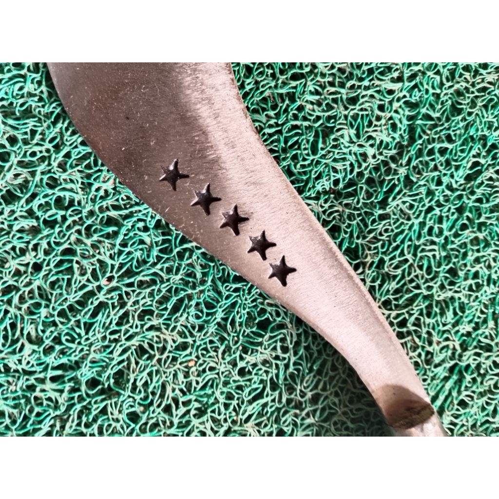 sabit rumput bintang lima asli baja per mobil