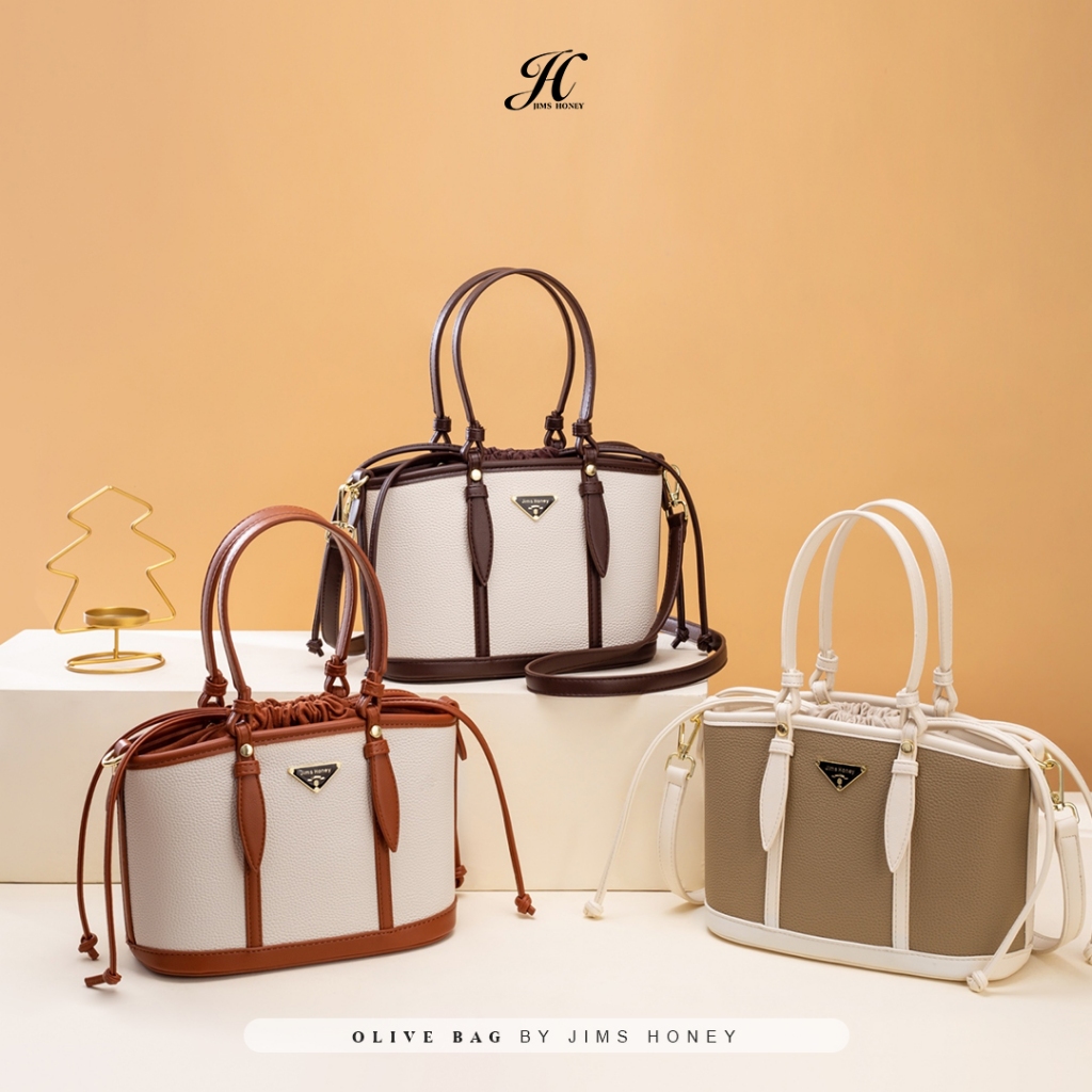 JIMS HONEY TAS SELEMPANG WANITA OLIVE BAG