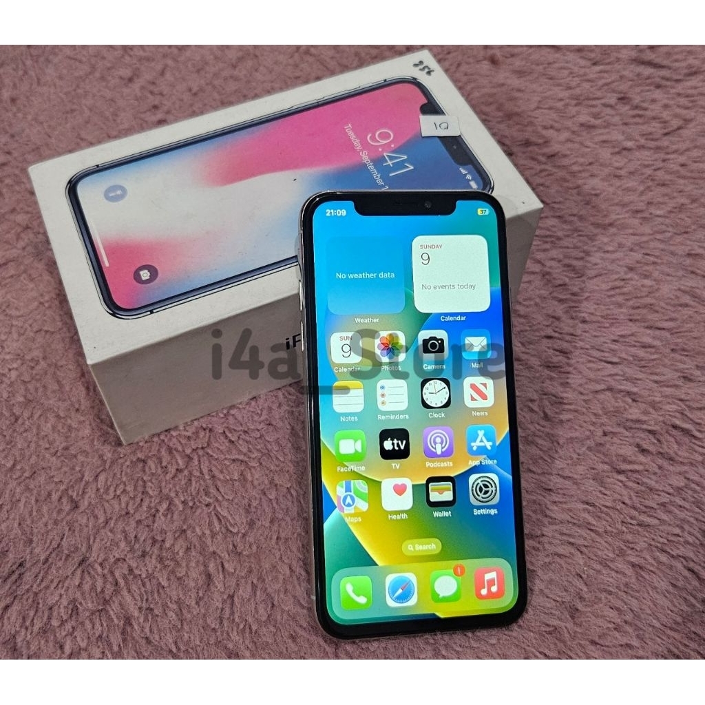 iPhone X 256gb original garansi seumur hidup