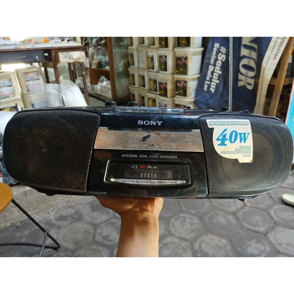 radio tape mini compo SONY CFS -B5S second normal