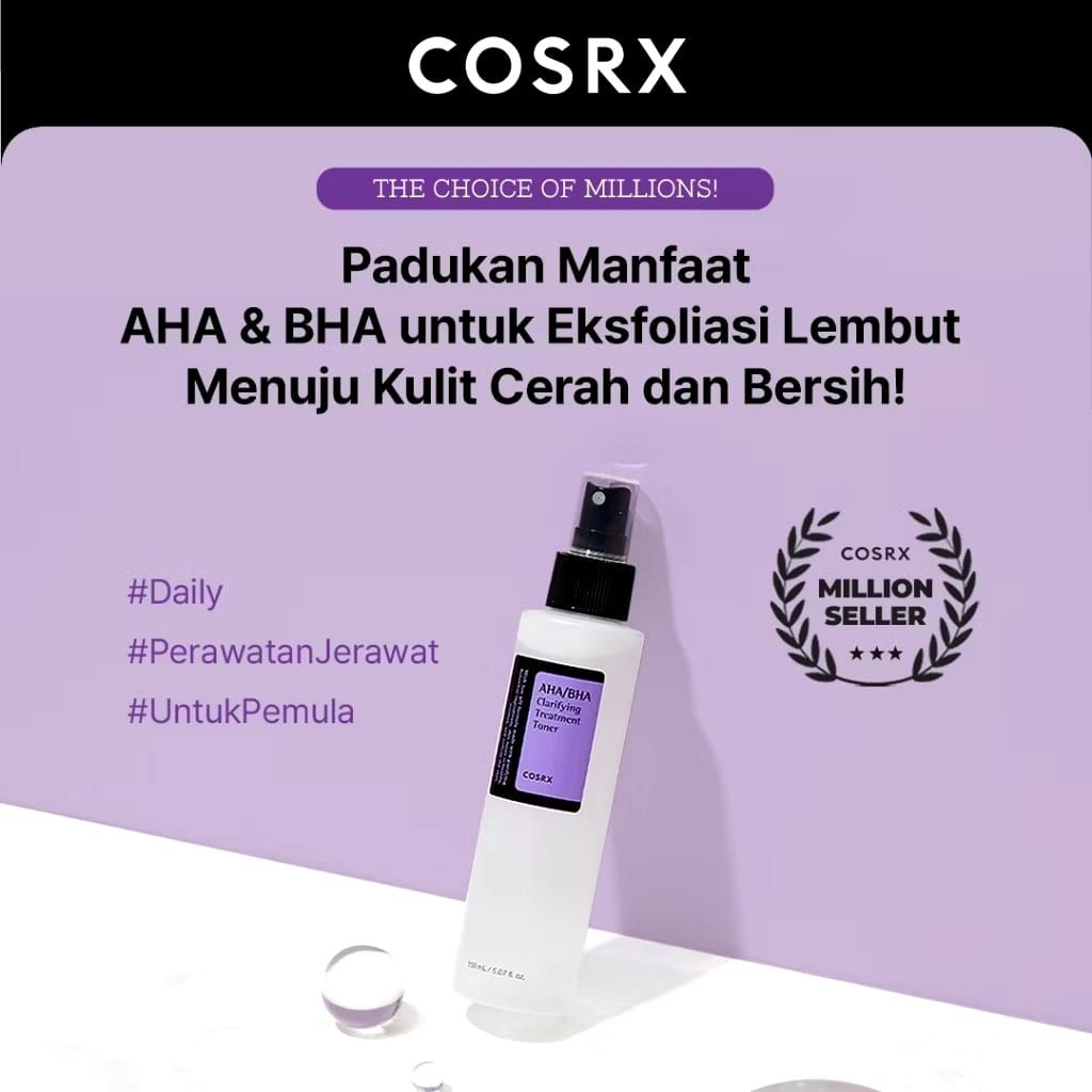 COSRX - Cosrx - cosrx - COSRX Cosrx AHA/BHA Clarifying Toner 7 Whitehead Power Liquid (100ml)
