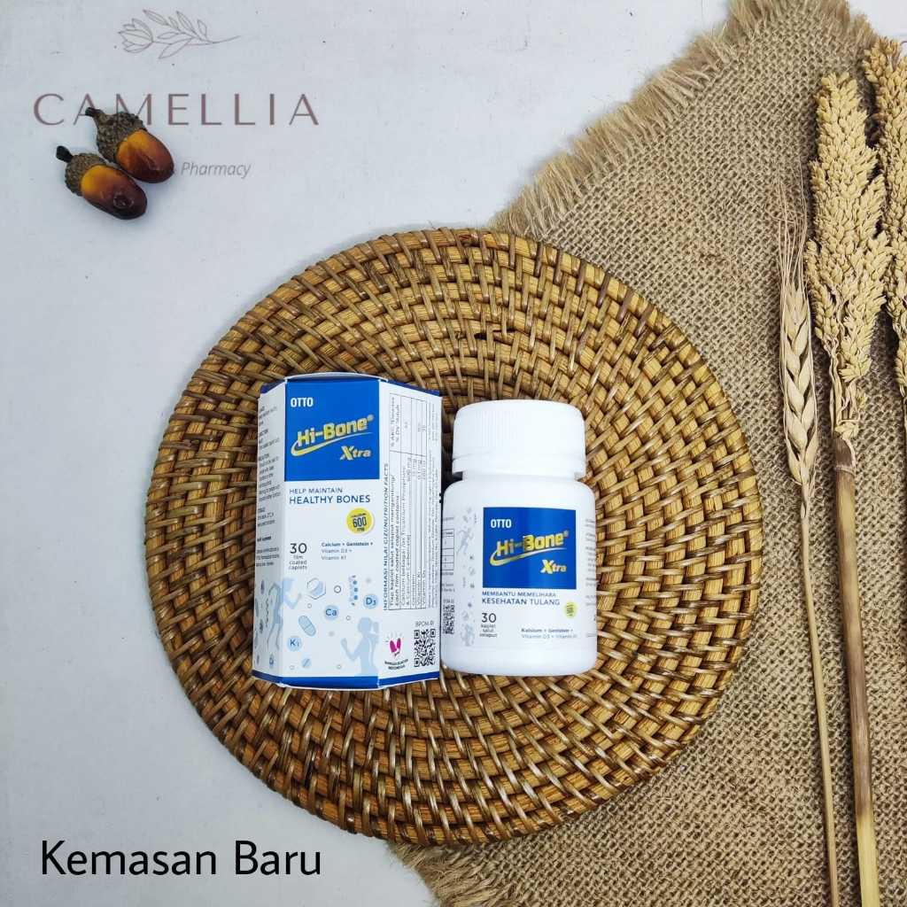 Hi bone / Hibone / Hi-bone 600 Isi 30 Kaplet / Menjaga Kesehatan Tulang / Vitamin Tulang