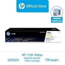 Toner HP 119 cyan magenta yellow warna - Kuning