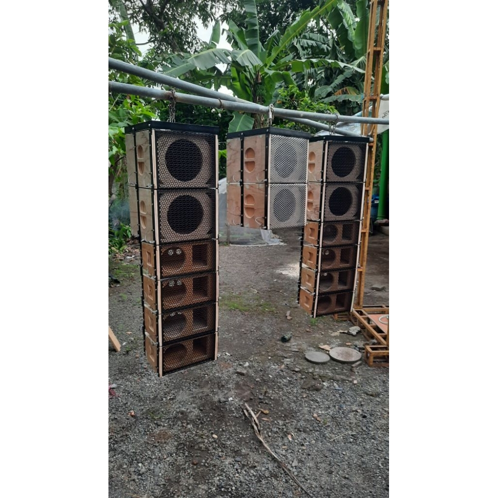 Flybar / Hanger line array 4 inc bahan besi plat strip