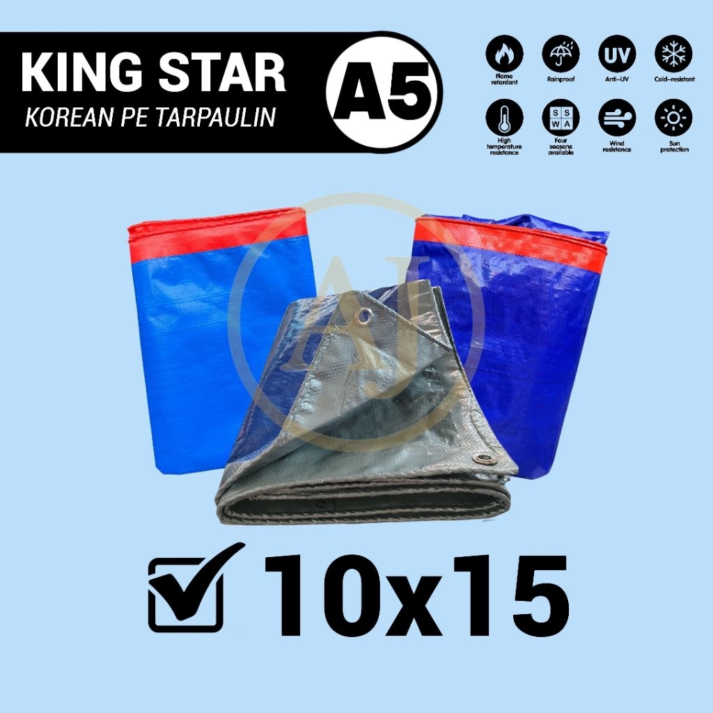 Terpal Plastik A5 Ukuran 10x15