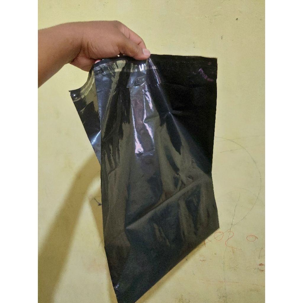 Plastik Polymailer PE Hitam Premium