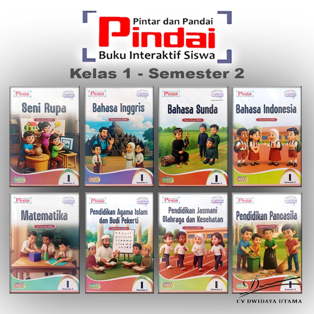 LKS PINDAI SD/MI KLS.1 -Kurikulum Merdeka (cetakan 2025)