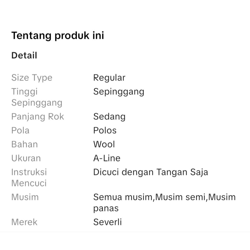 severli fuji MIDI maxi skirt