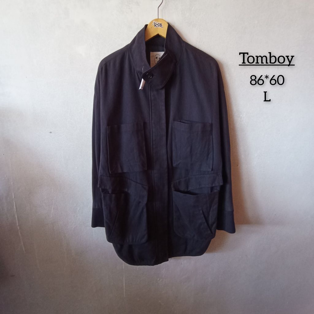 JACKET PARKA TOMBOY ORI SIZE L