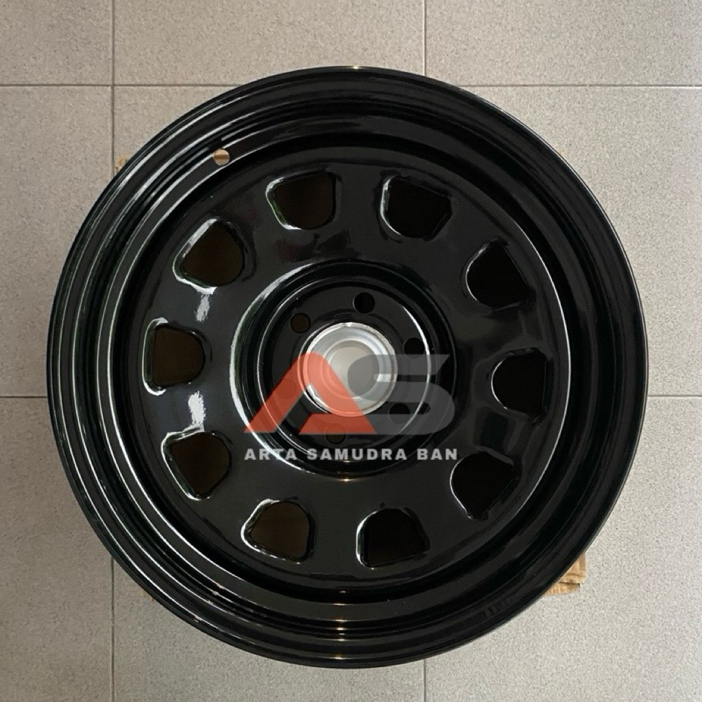Velg Daytona Besi Steel R 16 R16 PCD 6X114 6-114 Nissan Navara
