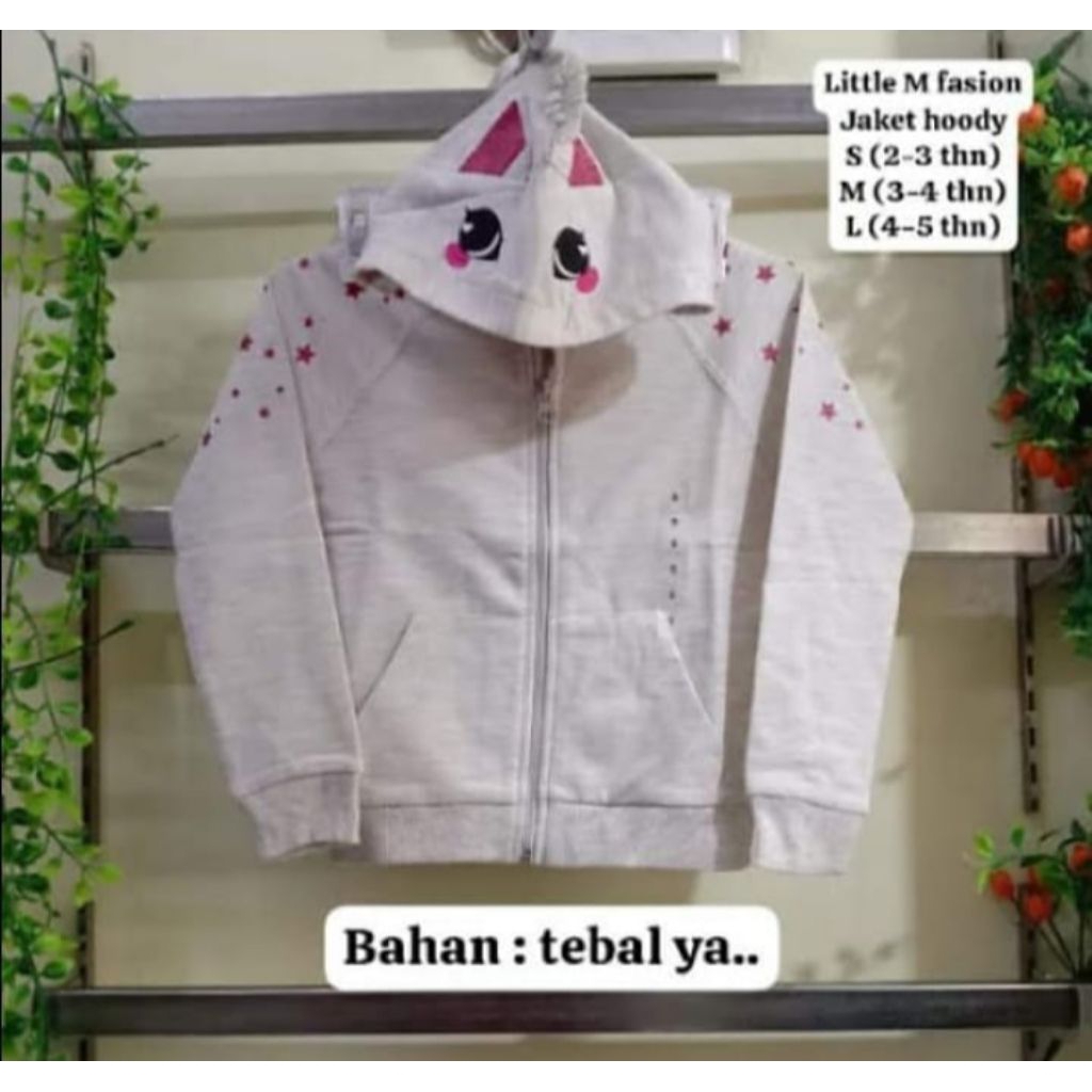 Jaket Hoodie Anak Little M