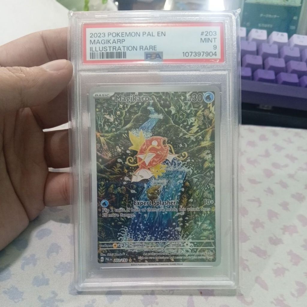 KARTU POKEMON MAGIKARP AR PSA 9 ENGLISH