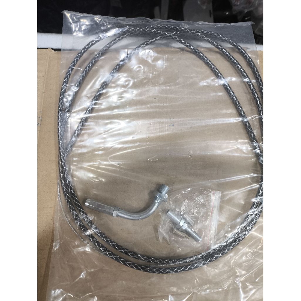 kabel gas serat panjang 190 cm karbon univernal gas spontan gas biasa pnp nmax aerox lexi vario 125 