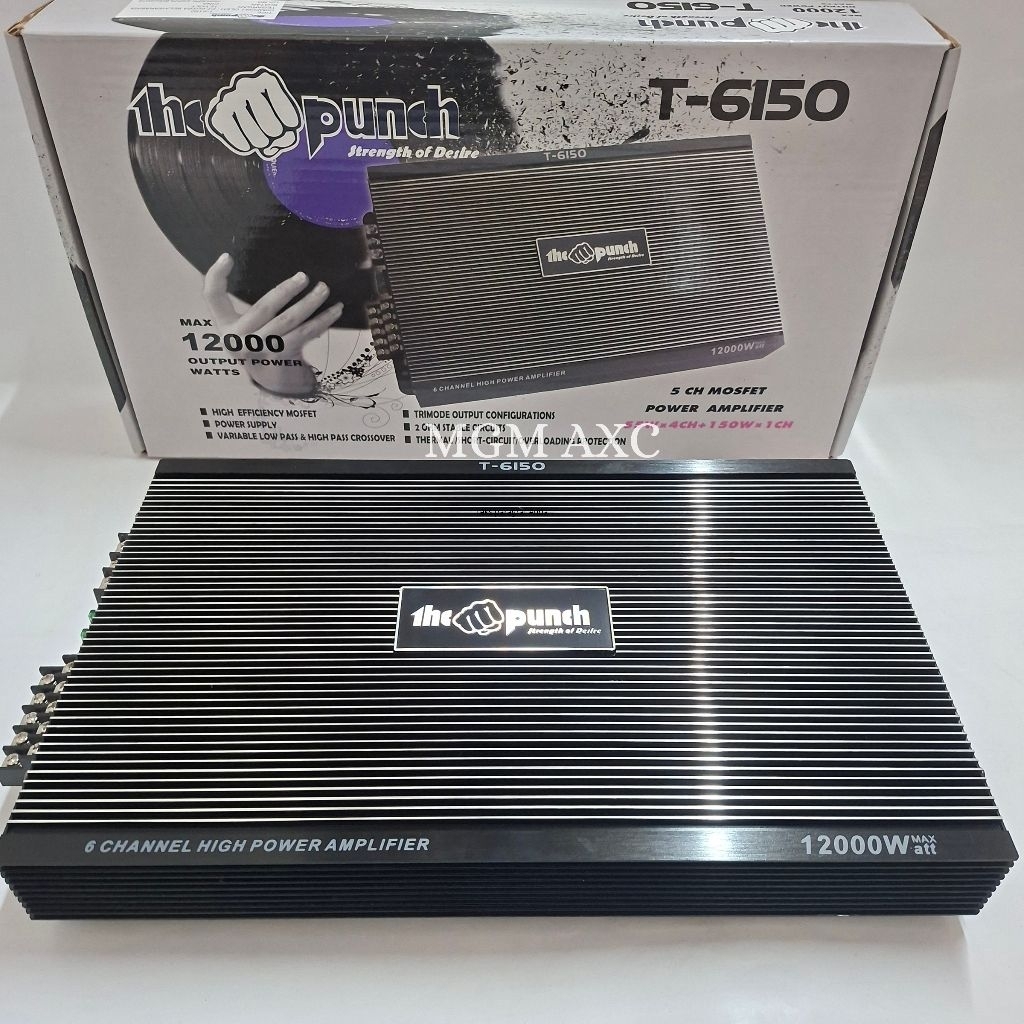 Power 5channel  The Punch Amplifier 5channel THE PUNCH