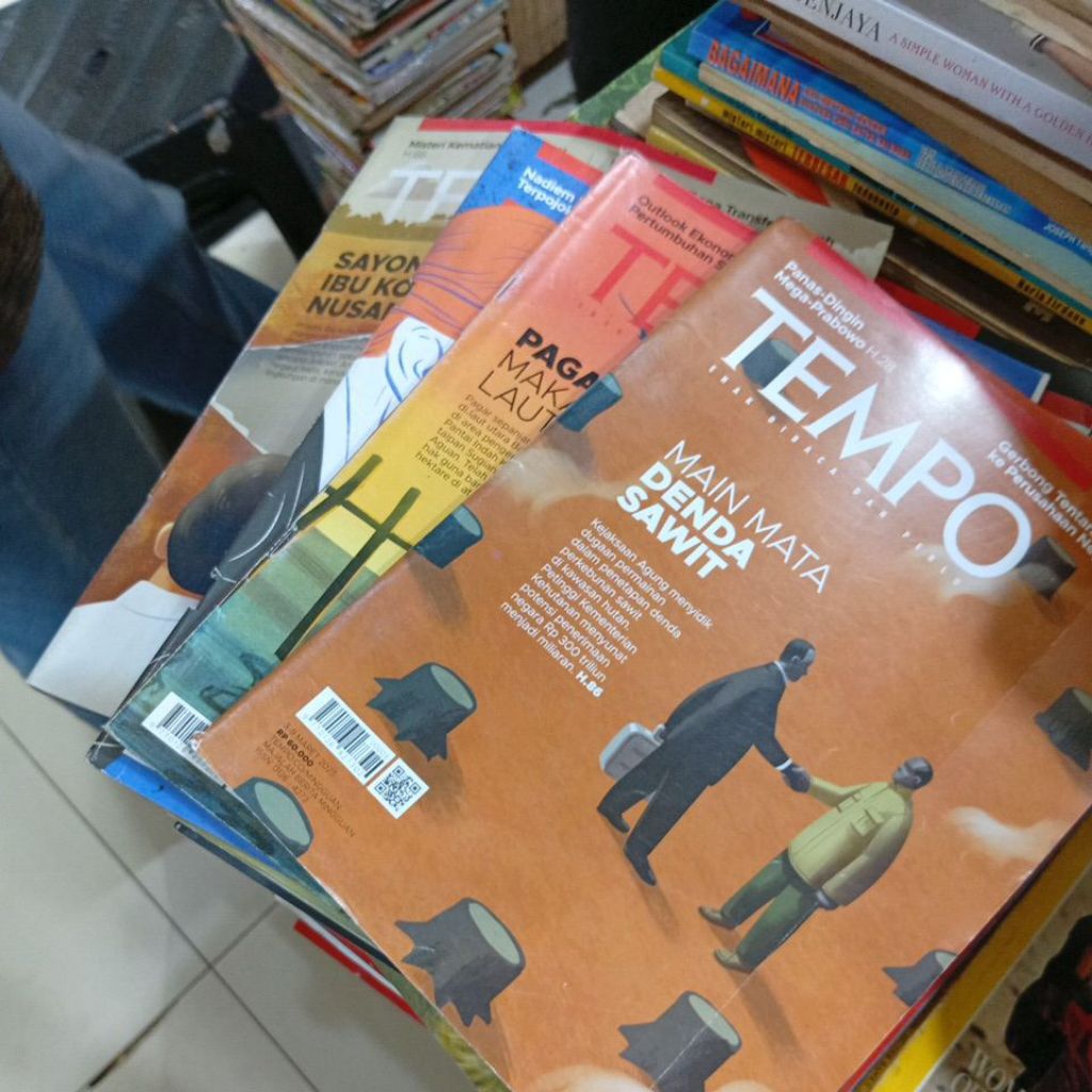 majalah tempo tahun 2025 bekas original