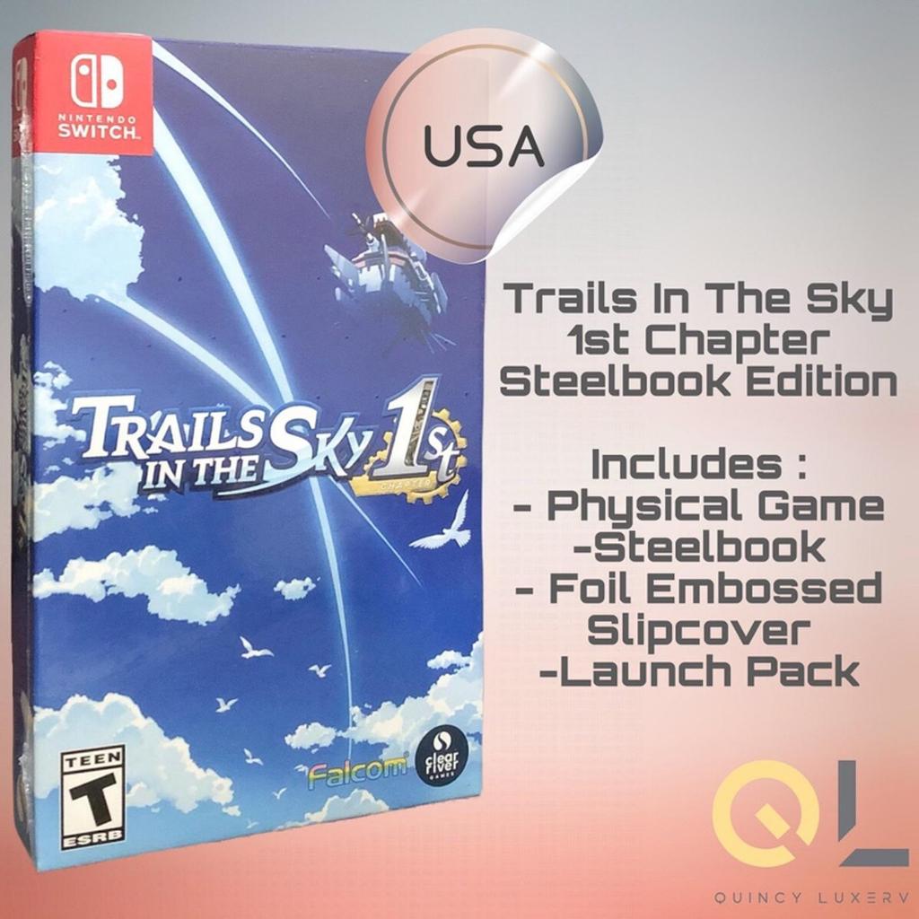 Trails In The Sky 1st Chapter / First Chapter Steelbook Edition (PS5/Switch)
