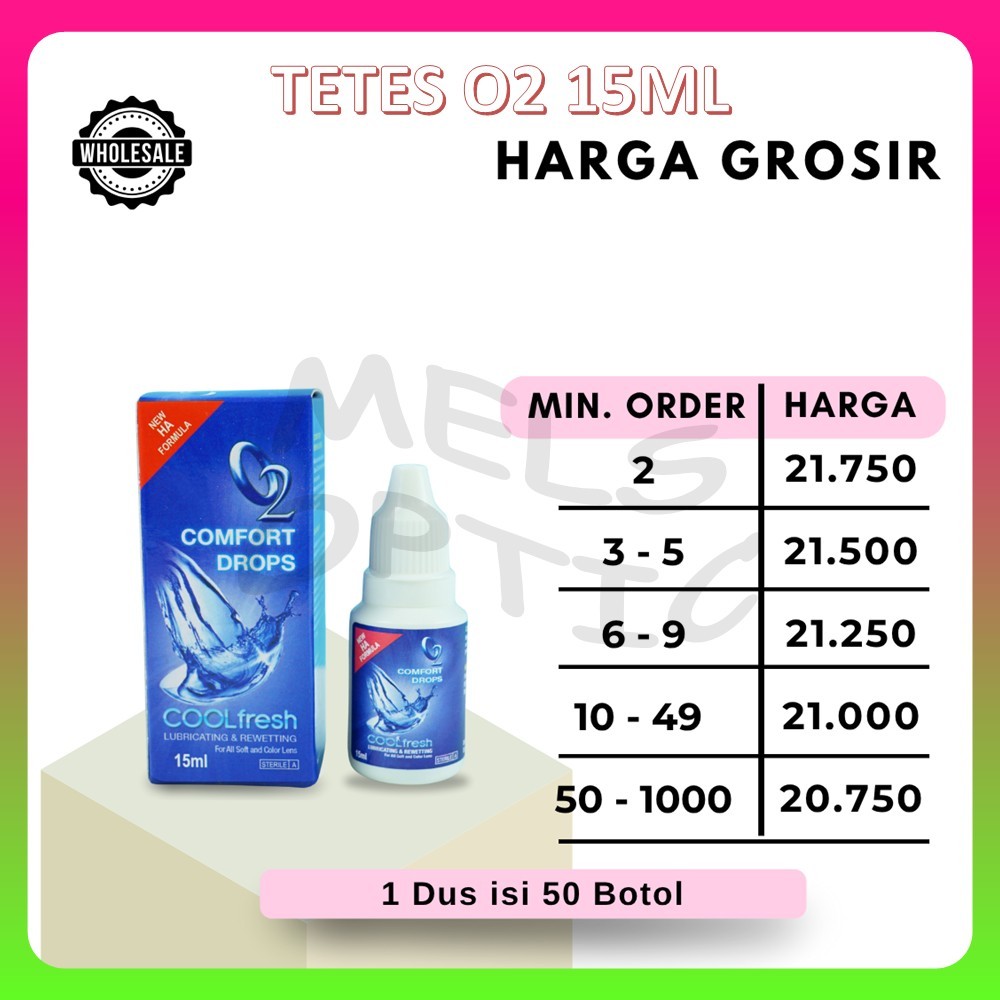 TETES MATA O2 15 mL With Cool Fresh