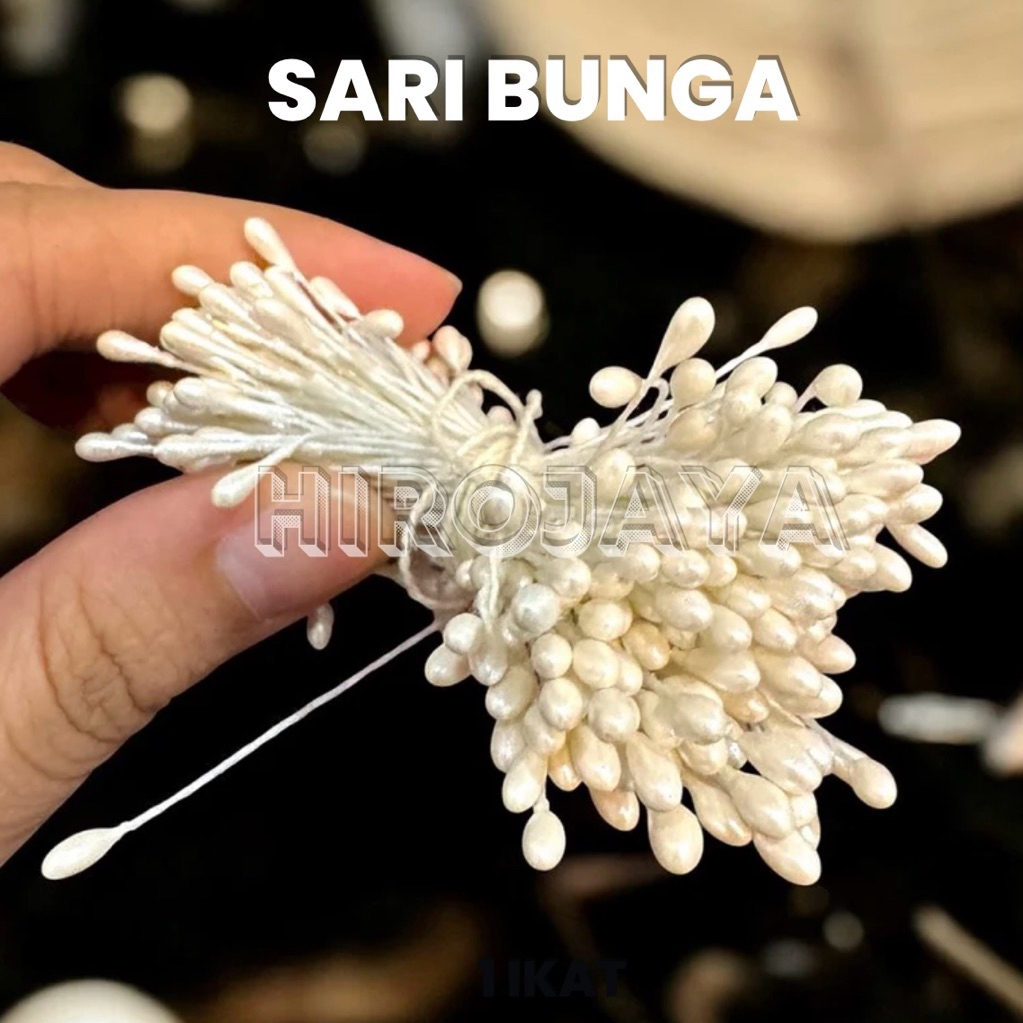 Putik Sari Bunga Artificial Mini / Putik Bunga Craft Dekorasi DIY / Bahan Buket & Aksesoris Bunga Ha