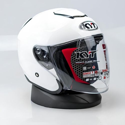 KYT - HELM KYOTO MERK MLA, HNF, MVP, ACN Gratis Stiker