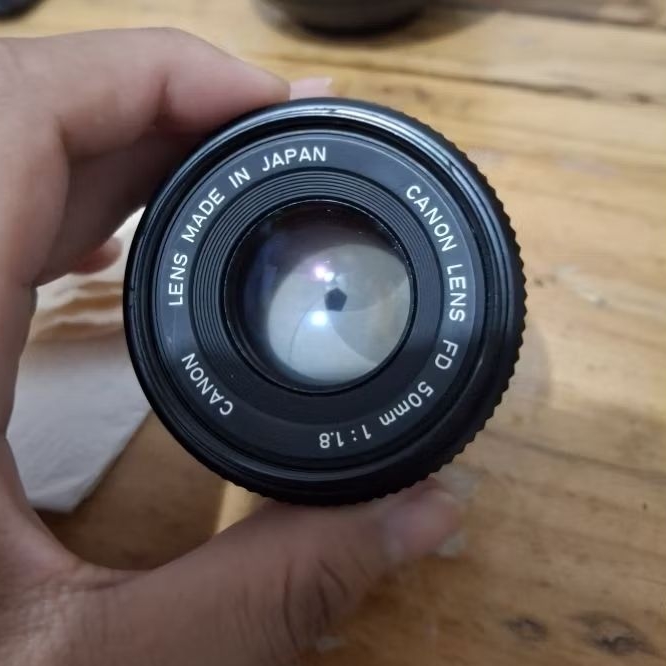 MURAH Lensa Manual Canon FD 50mm/1.8