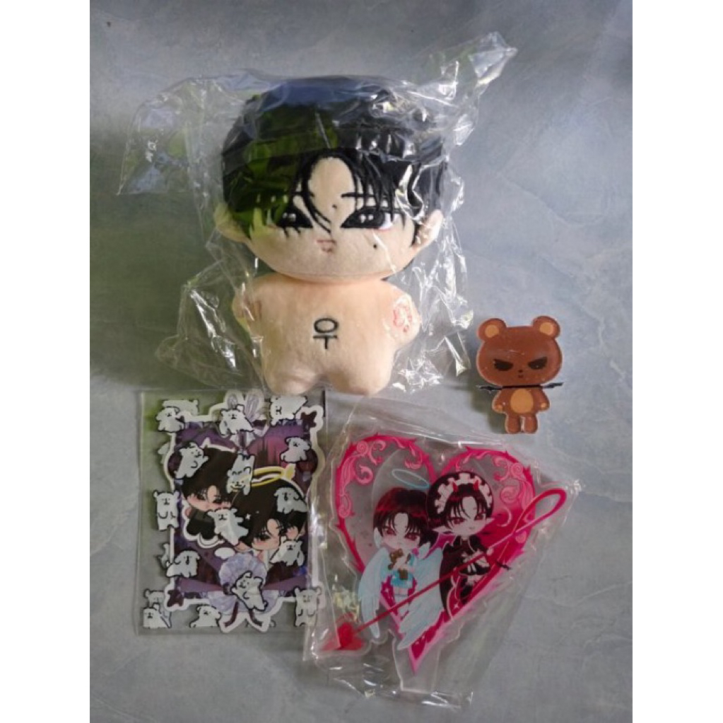 boneka doll 10cm enhypen kim sunoo yu mengmeng