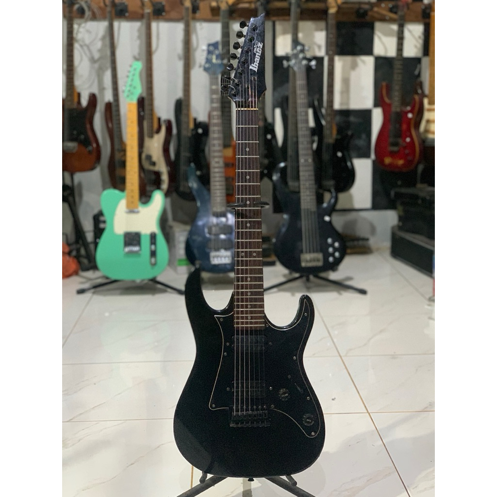 gitar elektrik 7 string ibanez gio original