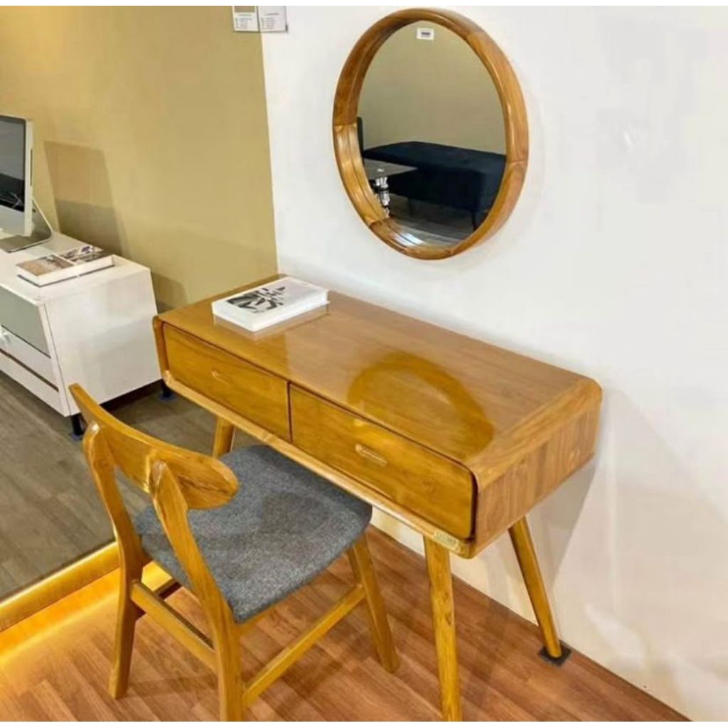 meja rias/meja rias kamar tidur minimalis/meja rias aesthetic minimalis/meja rias minimalis estetik+