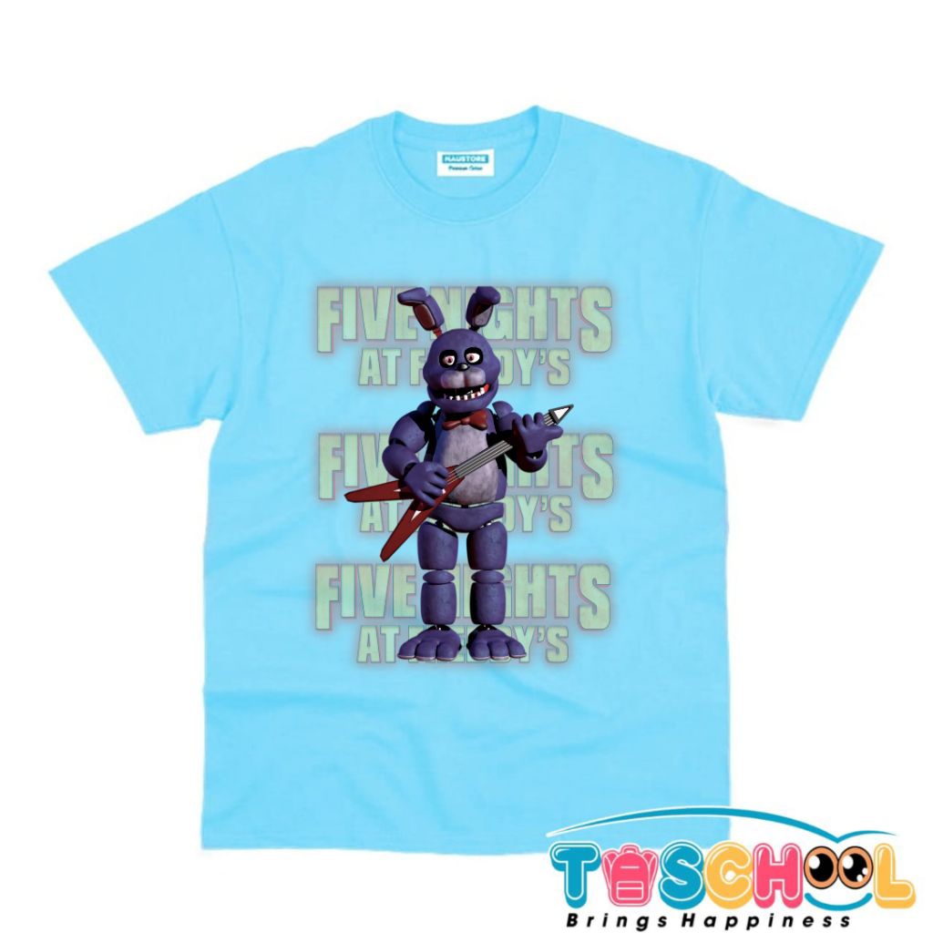 BAJU ANAK KAOS ANAK FNAF FIVE NIGHTS AT FREDDY'S BONNIE FNAF