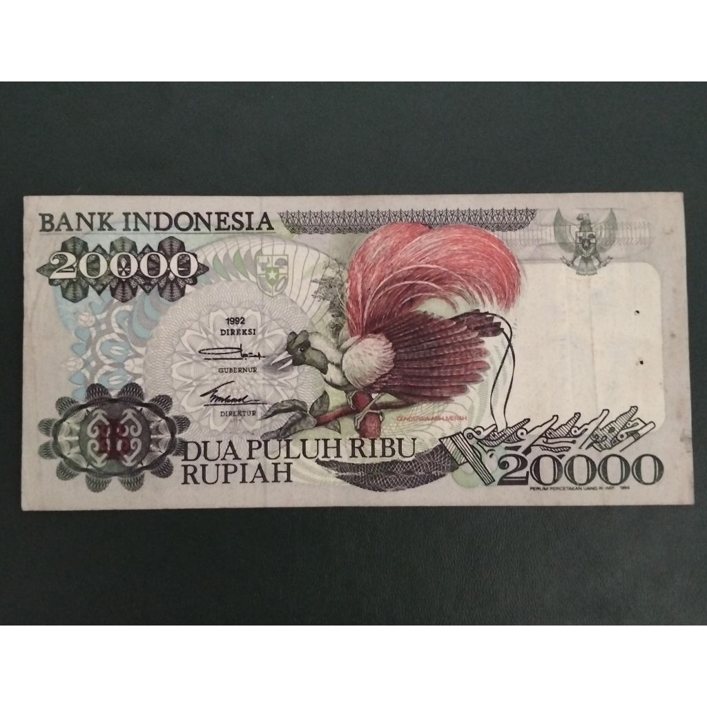 UKI 20000 cendrawasih 1992