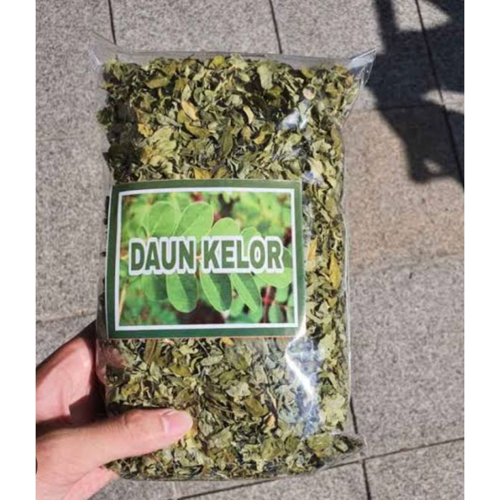Daun kelor kering organik berat 100gr