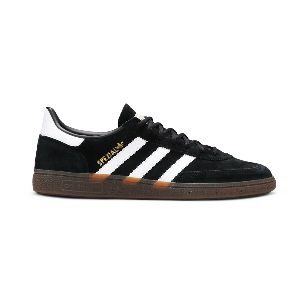 ADIDAS ORIGINALS HANDBALL SPEZIAL BLACK WHITE SUEDE ( ART DB3021 )