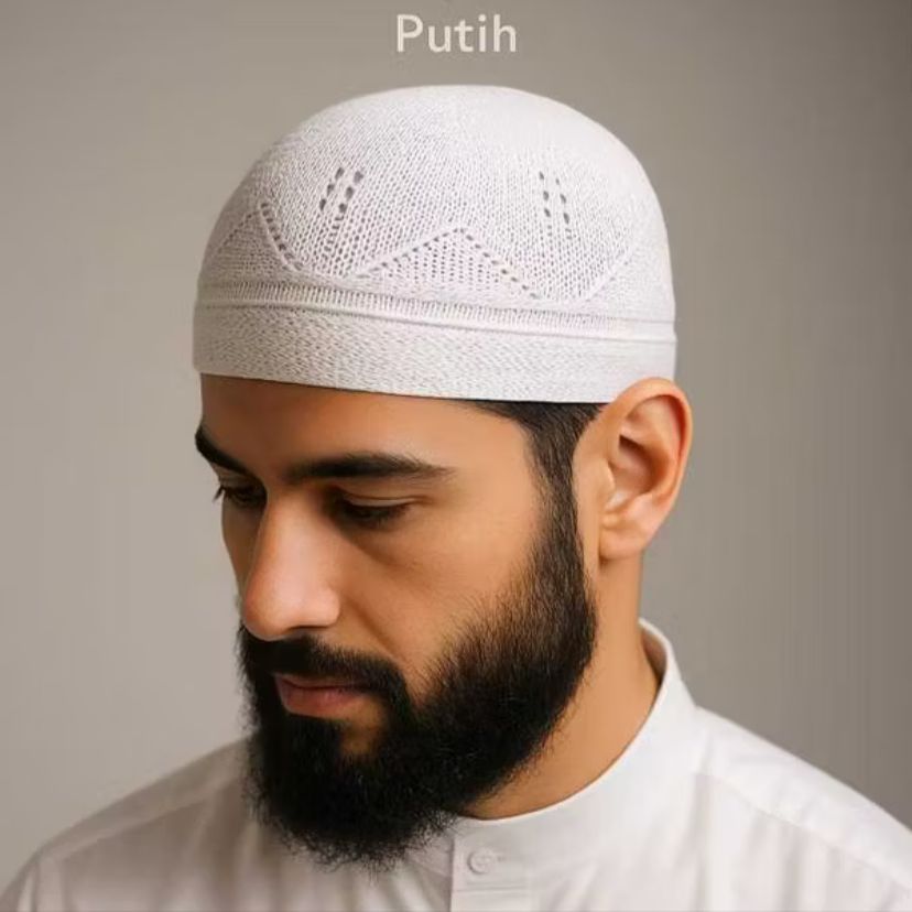 TERBARU / KOPIAH HAJI / PECI RAJUT TURKI / FASHION MUSLIM / PECI SHOLAT
