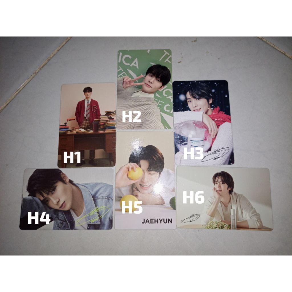 (Ready CLEARANCE Baca Desc) Photocard PC Jaehyun NCT 127 | Dicon Nature Album Photocard Jaehyun Jhon