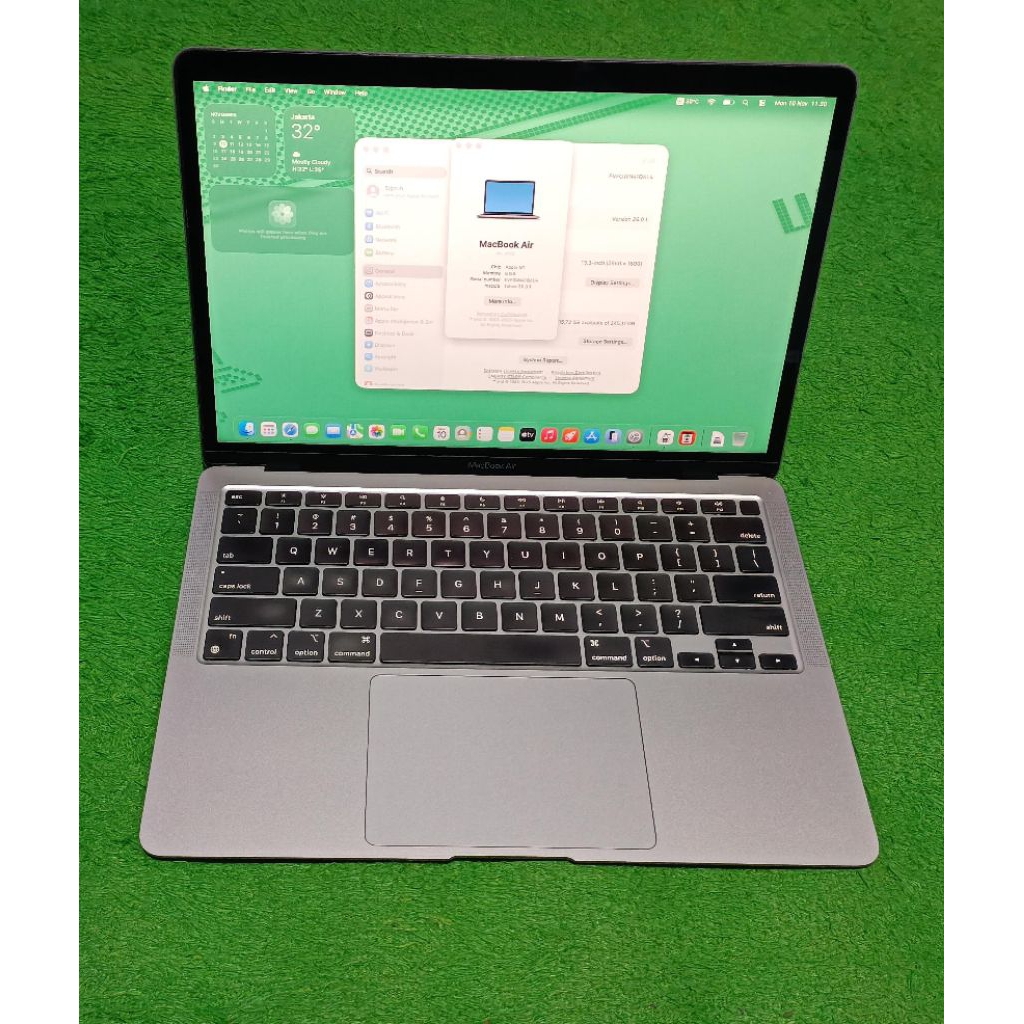 Apple MacBook Air M1 2020 M1 8/256 Grey Murah