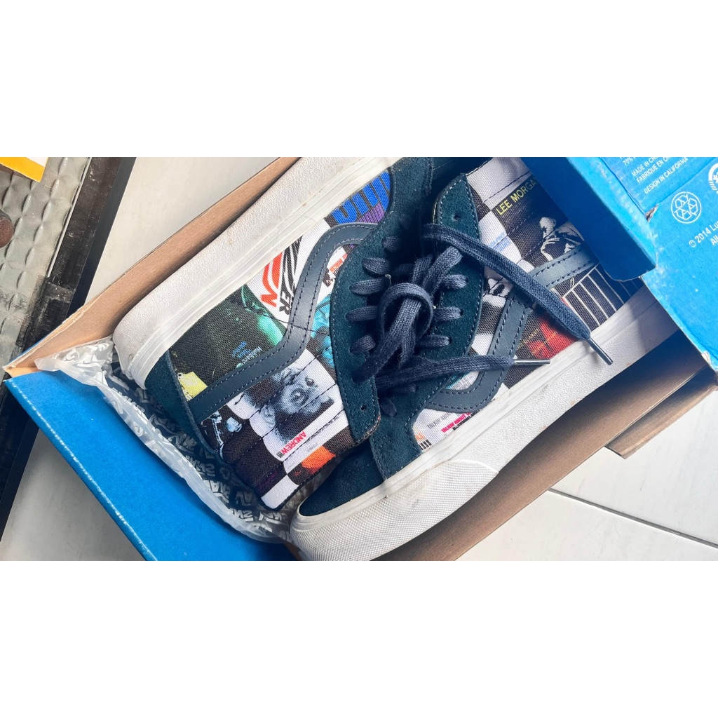 (PREMIUM1:1) DQM X VANS X BLUE NOTE RECORDS ‘THE COLORS’ SK8-HI LX