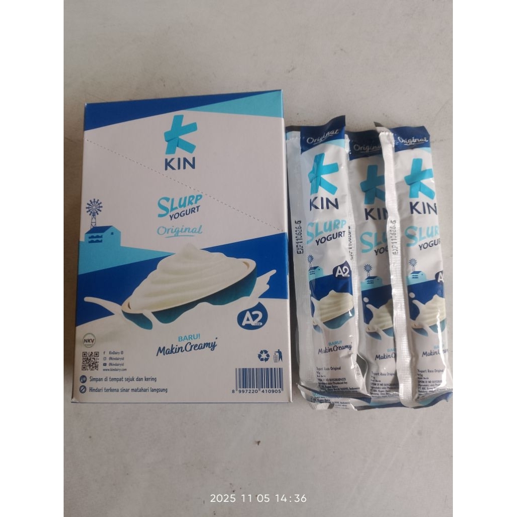 yoghurt kin slurp 1 box