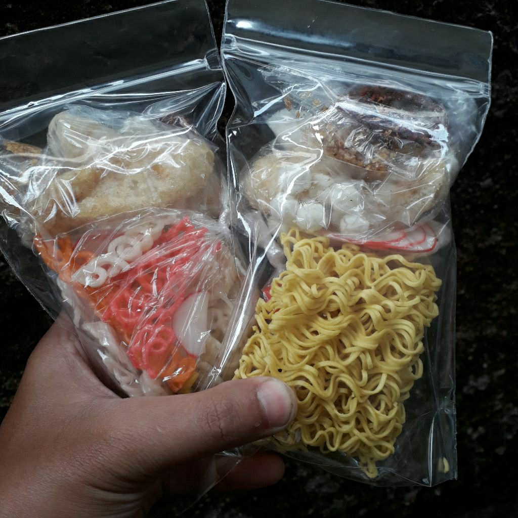 seblak instan kemasan/seblak instan/seblak garut/seblak komplit instan/seblak kemasan