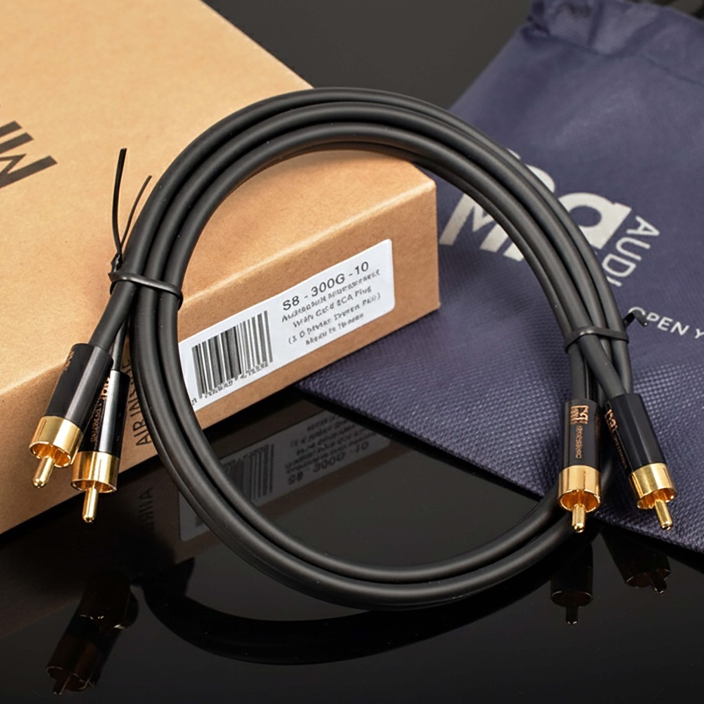 Ramm Audio RCA Cable 1 Meter Audiophile-Grade