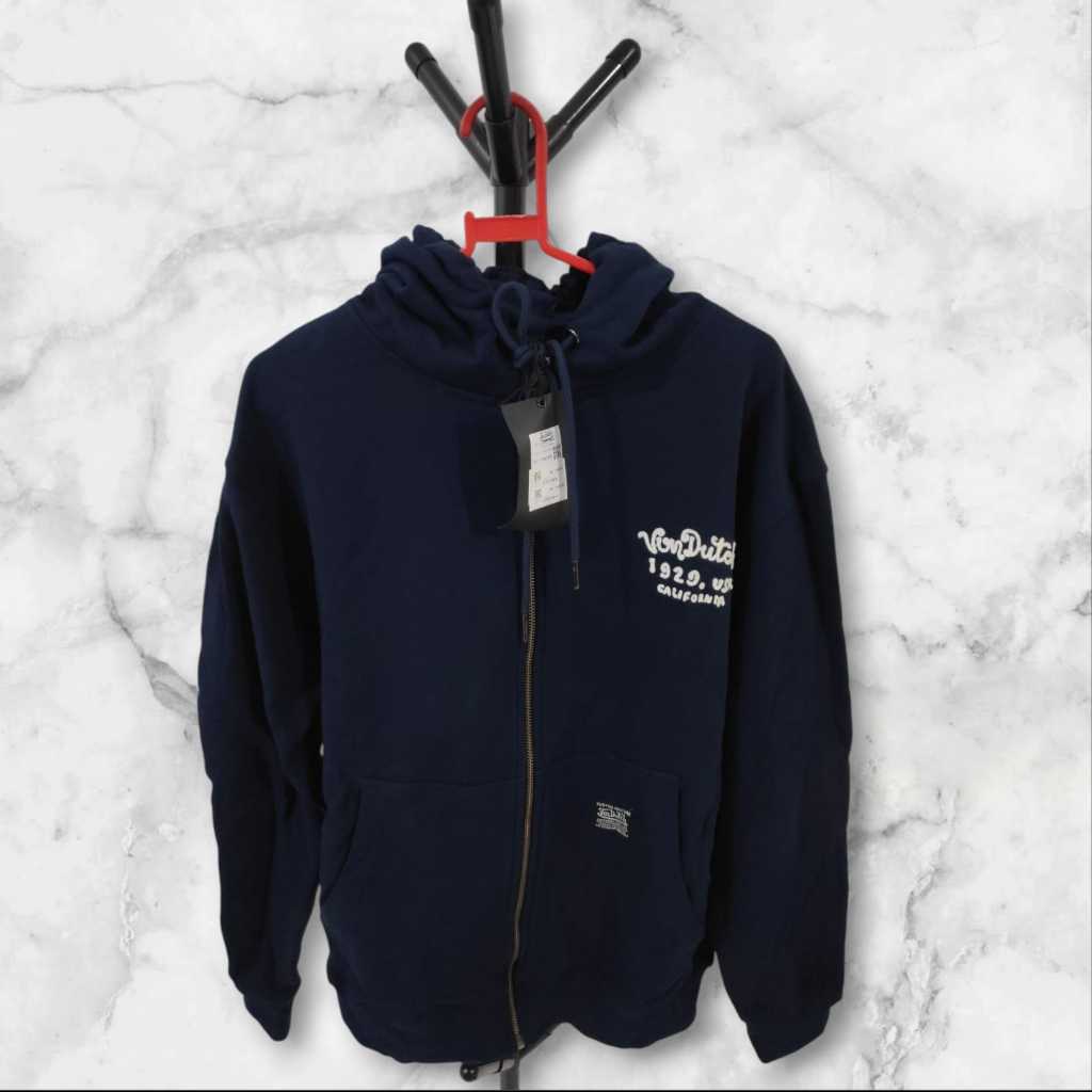 Jaket Hoodie Pria Wanita Von Dutch 1271 Original - Outerwear Jacket Branded Mall - Jaket Hoodie Teba