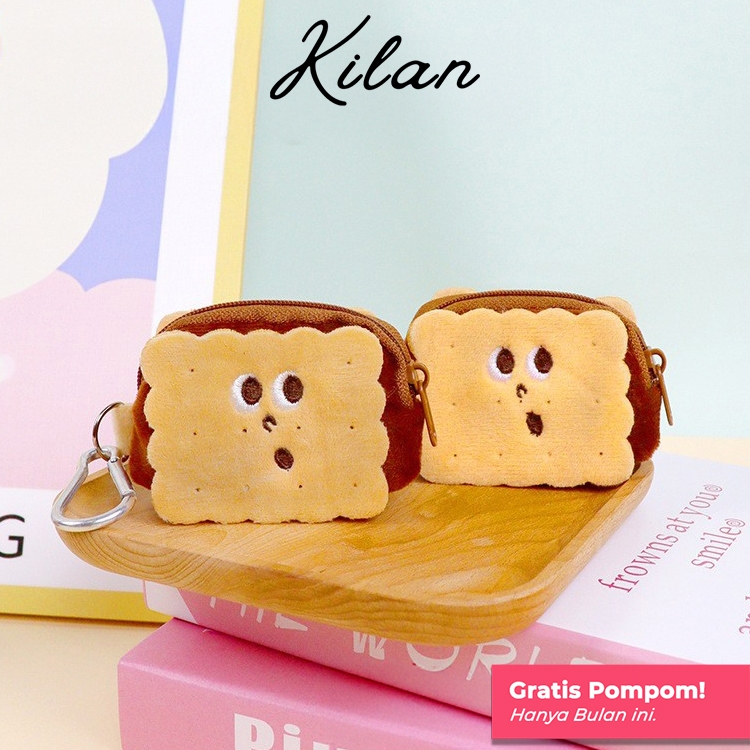 HUMAIRA Gantungan Tas Lucu Keychain Bentuk Dompet Coin