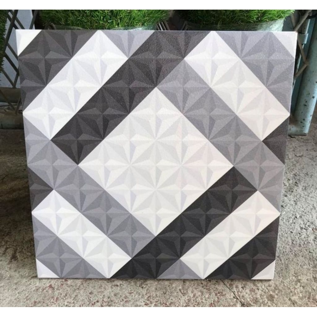 keramik 40x40 motif abu abu