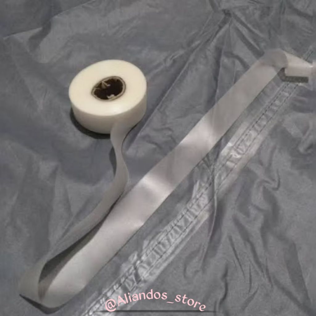 Lakban jas hujan lakban tenda( 2cm x 5meter )/ lem jas hujan tenda/ alat tambal tenda jas hujan/ per