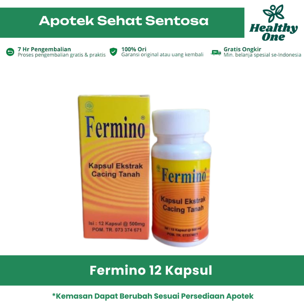 FERMINO CACING TANAH 12 KAPSUL