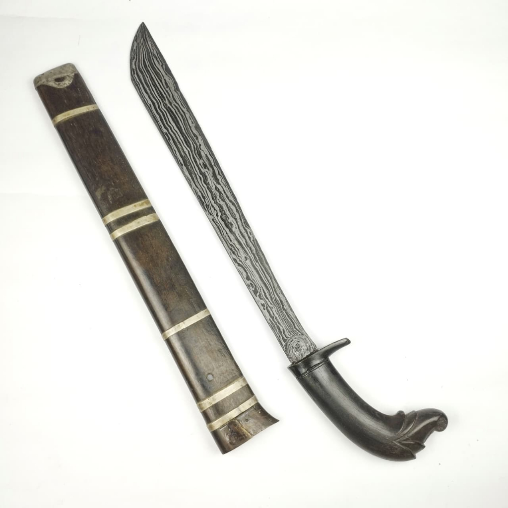 Pedang Sepuh Luwuk Original Pamor Dwi Warno