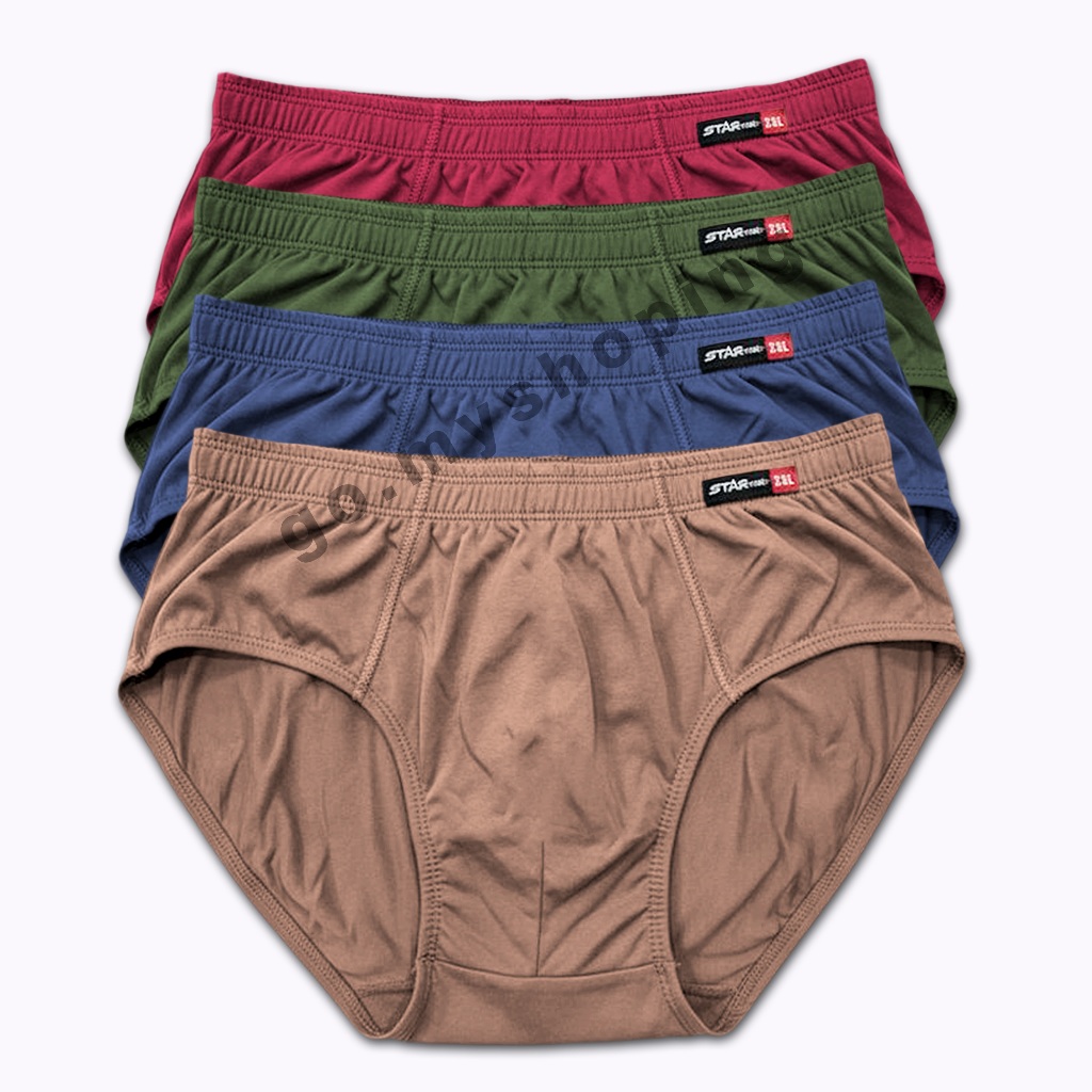 Paket 6 Pcs Celana Dalam Pria Murah / CK Pria / CD STARman Pria / Celana Boxer Pria Murah