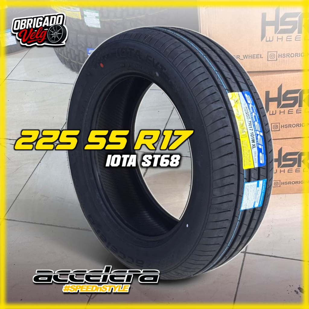 Ban Harian Empuk Ring 17 CRV BRV Accord Camry 225 55 R17 Accelera Iota EVT
