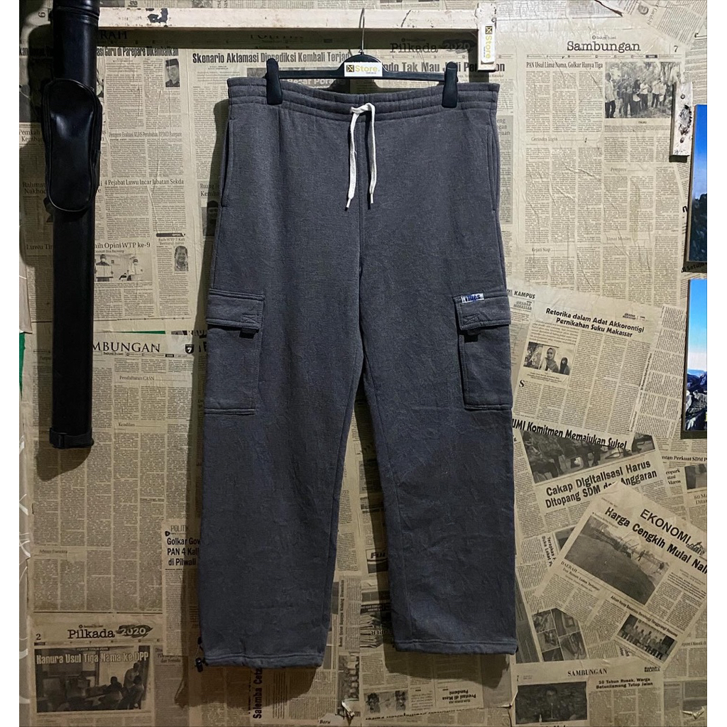 SWEATPANTS CARGO BAGGY