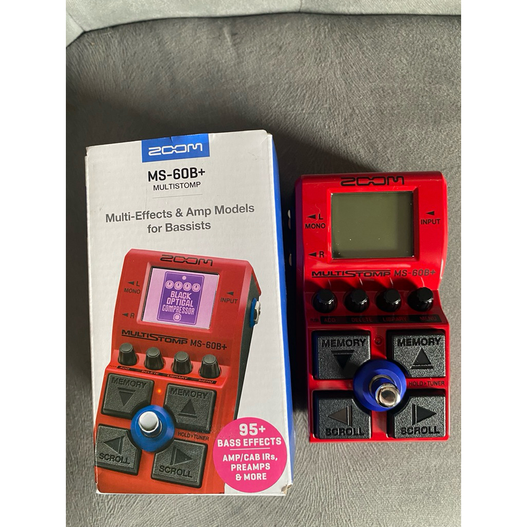 Efek Bass Zoom MS 60B+