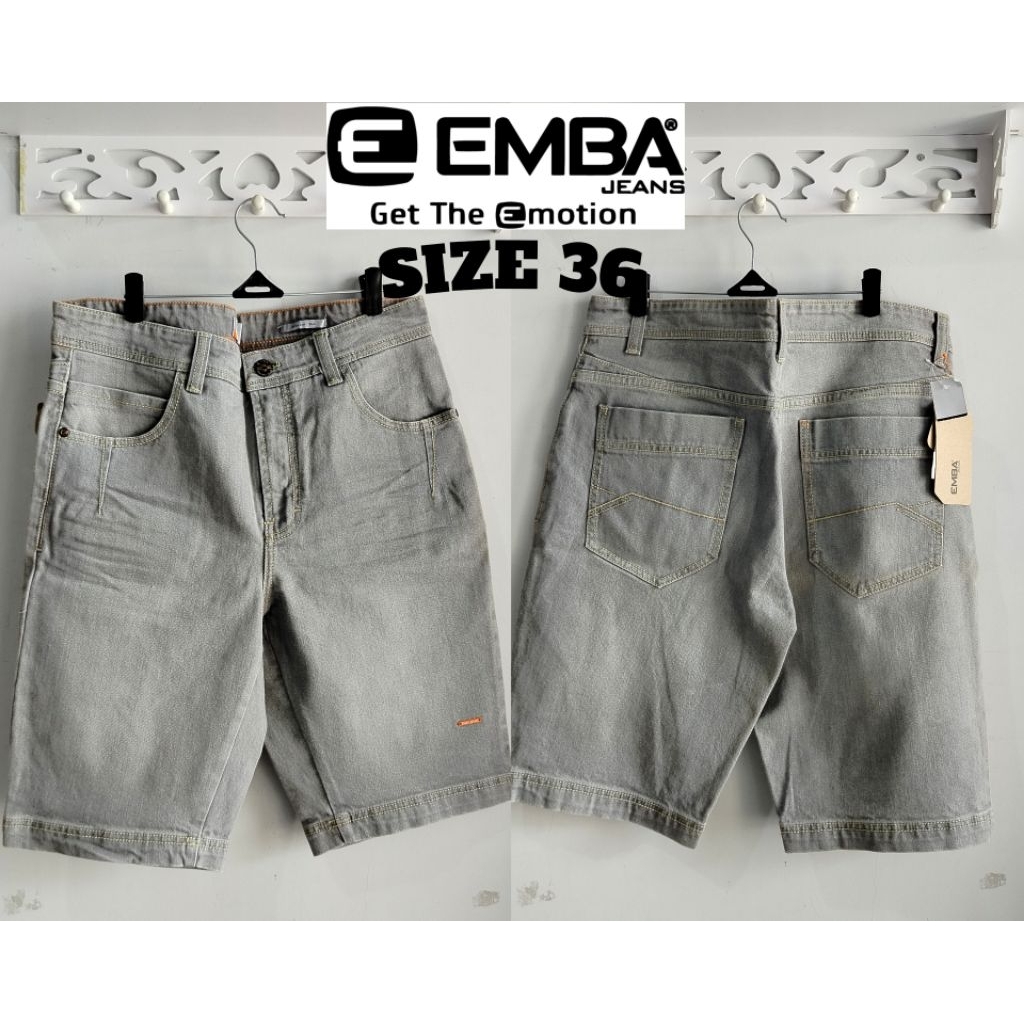 CELANA EMBA ORI CELANA PENDEK PRIA SIZE 36