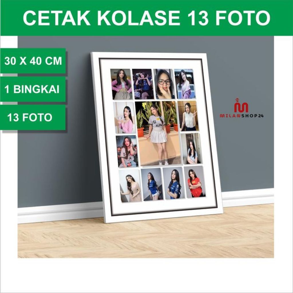 Pigura kolase boskopi 4 sudut